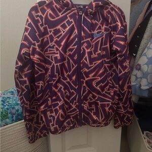 Nike Multicolor Graphic Zip-Up Jacket